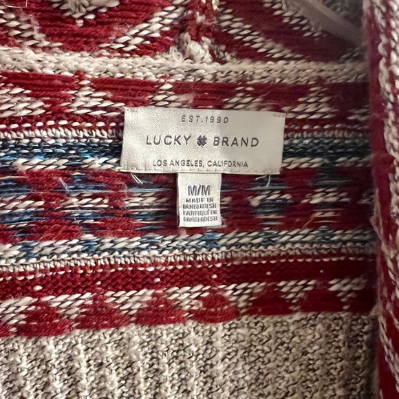Boho Lucky Brand Cardigan - Picture 2 of 3